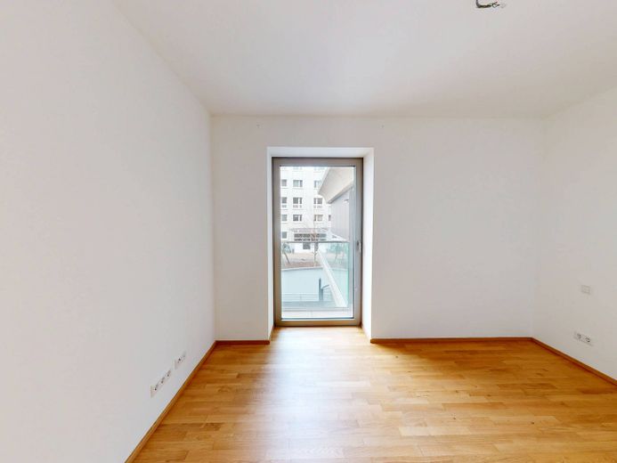 Appartamento di nuova costruzione di 3 locali in posizione centrale con BALCONE e cucina componibile nel nord-ovest di Friedrichshain – Ansicht I: Schlafzimmer II