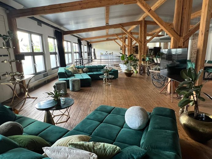 Loftfläche im Obergeschoss