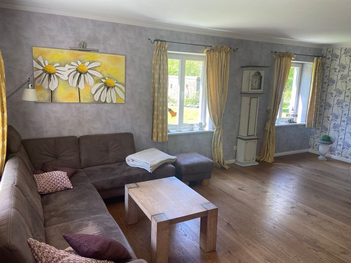 Landhaus "Rose Garden" direkt vor Sylt zu verkaufen! – Wohnbereich