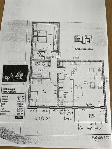 Helle 3 ZKB-Wohnung mit Balkon und Abstellraum in Bensheim – Foto 10