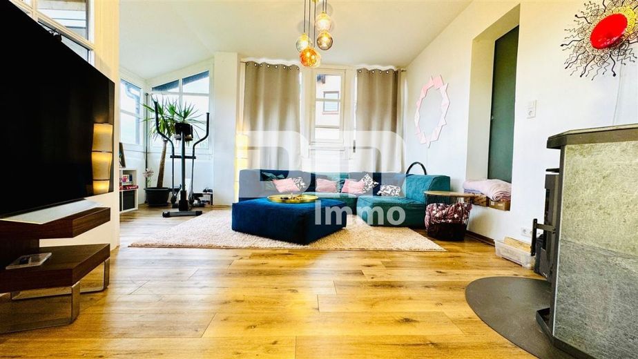 WE1 EG Wohn / Esszimmer offen / 2x Zugang Balkon