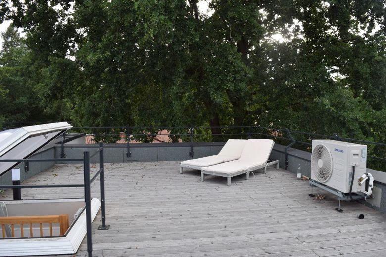 Aufdachterrasse