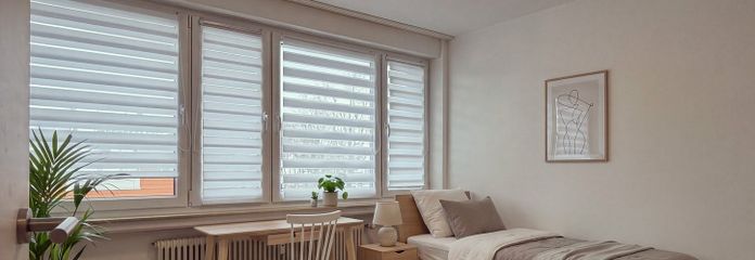 1-room apartment for rent in Vechta (WE 2.7) – Wohnraum (KI-Möblierung)