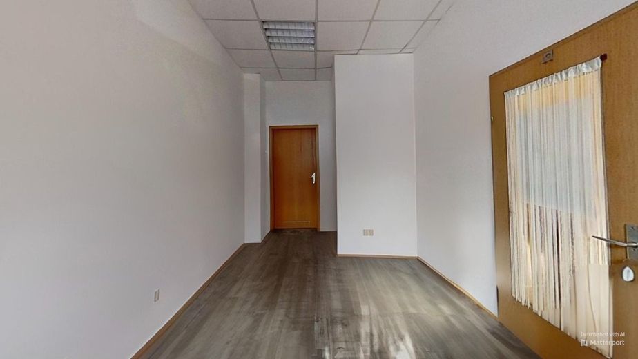 Darstellung des Raumes ohne Möbel