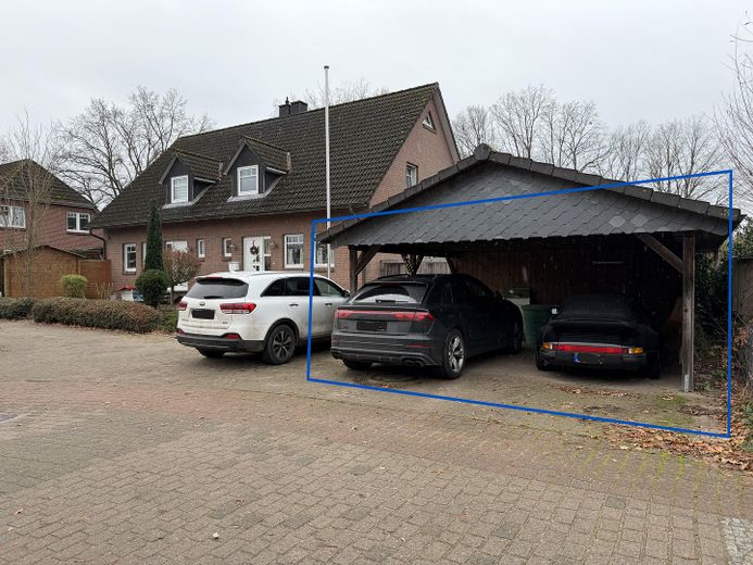 Carport mit 2 Stellplätzen