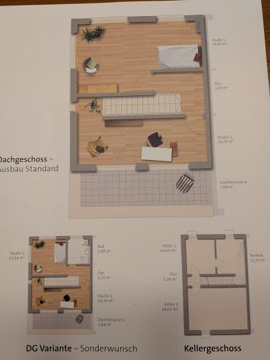 Moderna villetta a schiera di testa con giardino esposto a sud-ovest – 2. OG