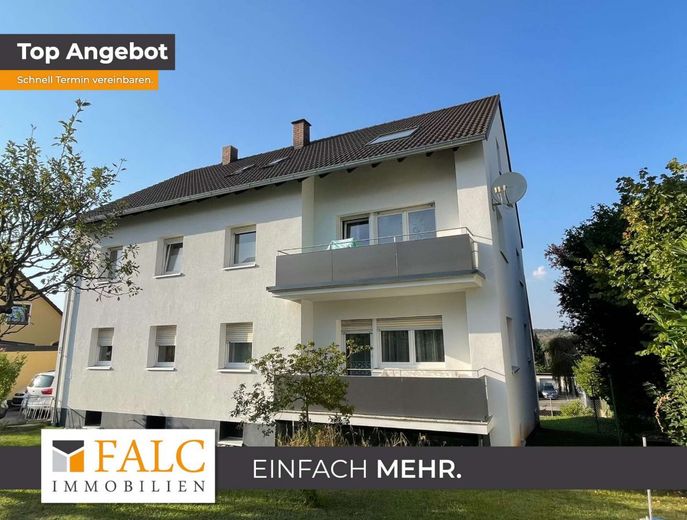 Erstbezug nach Sanierung: Helle Dachgeschosswohnung mit gehobener Ausstattung in Langenzenn – Haus