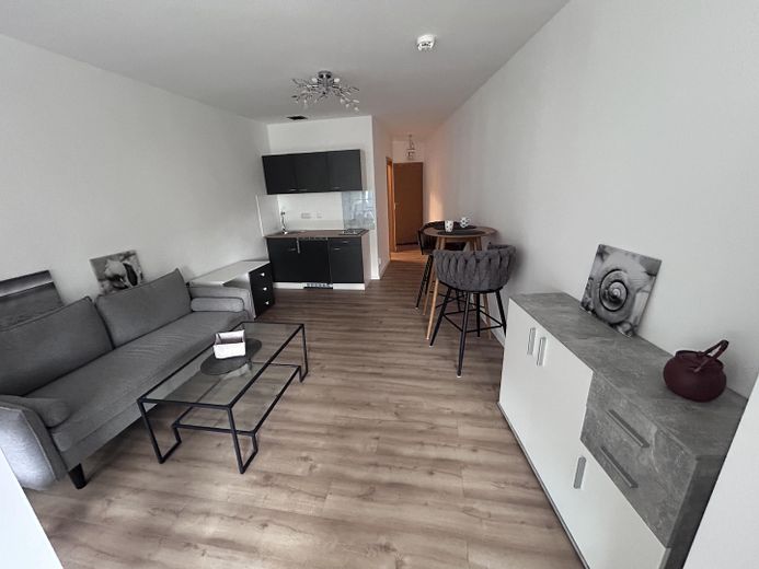 Elegante appartamento monolocale arredato a Norimberga-Zerzabelshof – primo utilizzo dopo una ristrutturazione completa – Foto 1