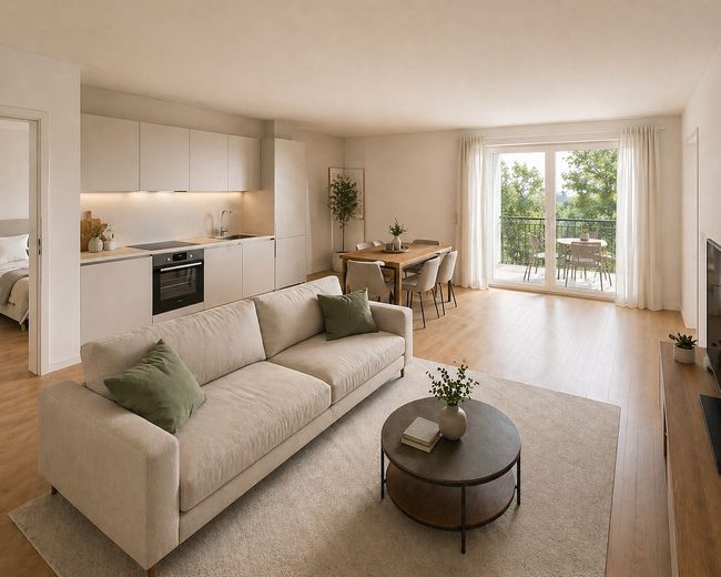 Großzügige Maisonette-Wohnung mit Balkon und Dachterrasse – Foto 1
