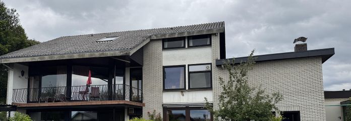 Hausansicht vom Garten