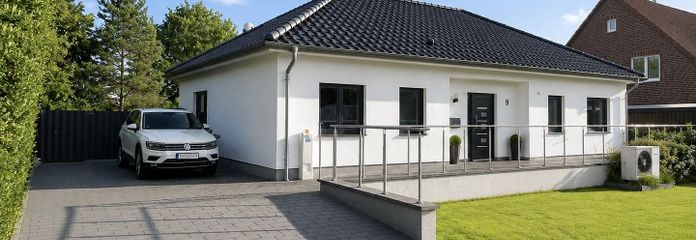 Moderner Winkelbungalow (Bj 2022)  - Energieklasse A - einzugsfertig