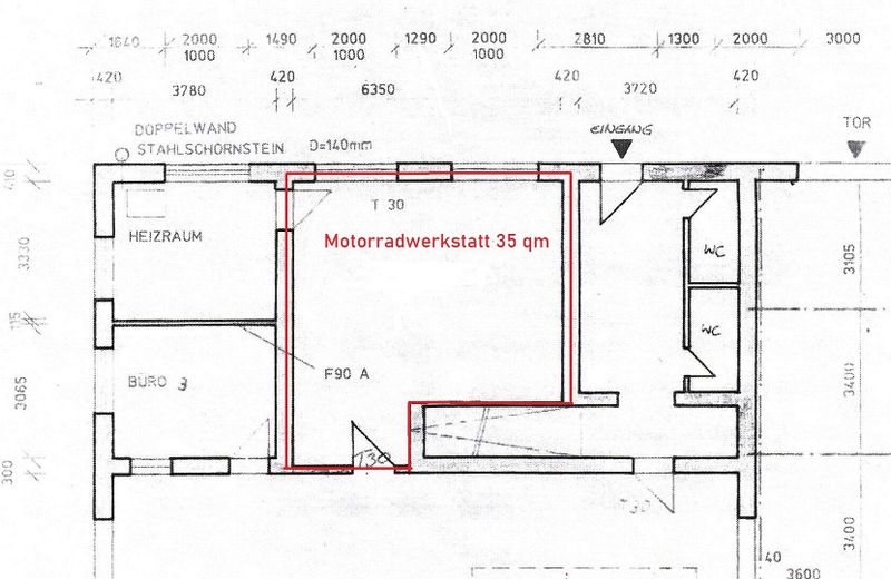 Ehem. Autohaus - Kleinteilig aufgeteilt - Kapitalanlage od. Selbstnutzer – Motorradwerkstatt