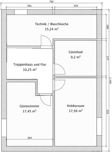Grundriss KG Variante 2