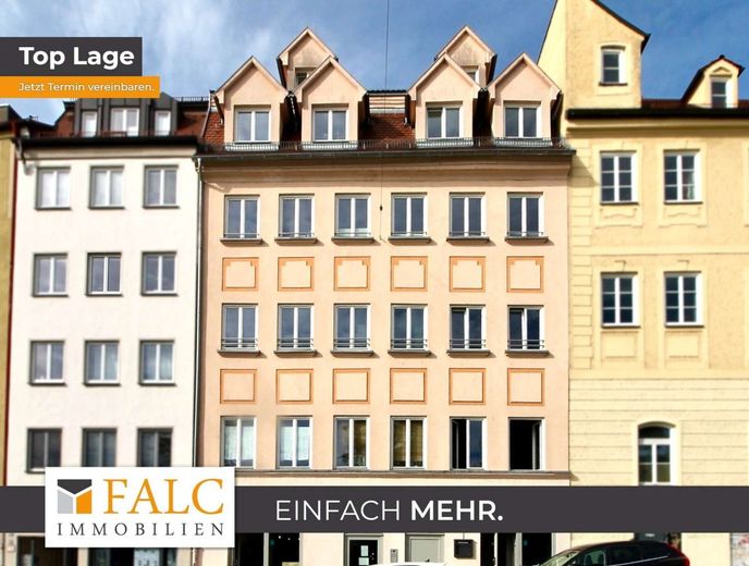 Historisches Wohnambiente inmitten der Augsburger Altstadt – Titelbild