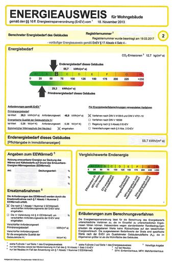 Reihenendhaus KfW 55 mit Wintergarten in Langenfeld – Energieausweis gültig bis 2027