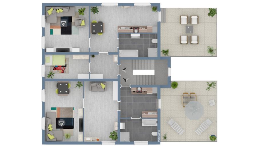 Wohnung 1-Obergeschoss Etage