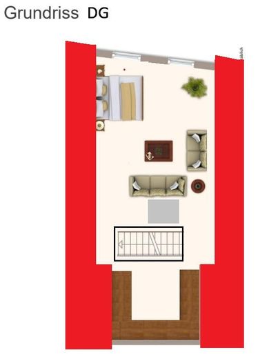 Komplett renoviertes Reihenendhaus mit großem Dachstudio und separatem Garten in Harthausen – Dachgeschoss