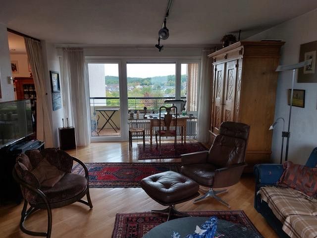 Wohnzimmer mit Ausgang