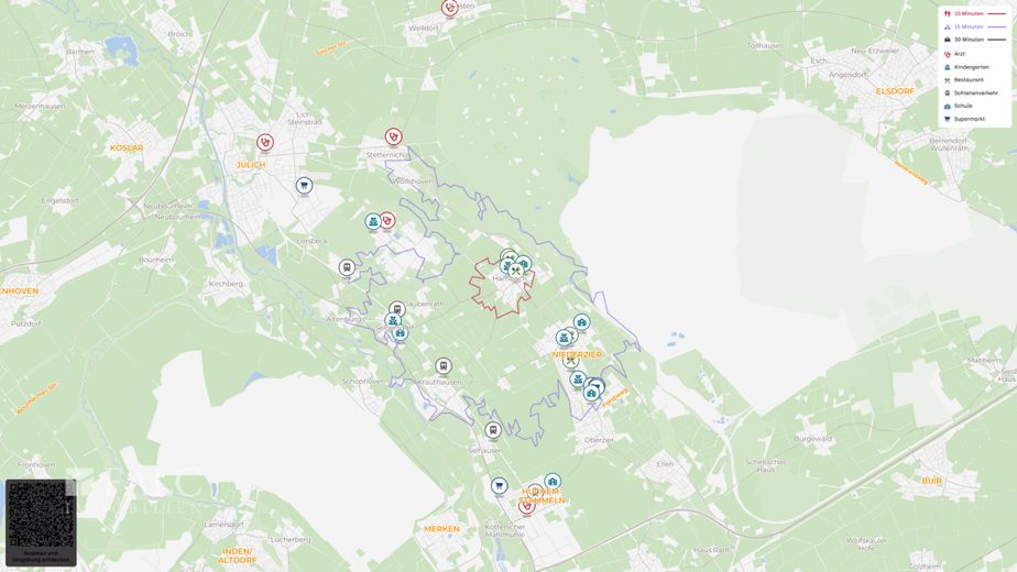 Ruhe und Privatsphäre: Einfamilienhaus in ruhiger Seitenstraße! – Site plan (macro)