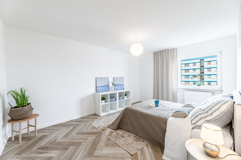 Geräumiges Schlafzimmer