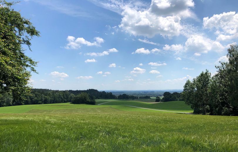 Herrliche Ruhe und Weitblick