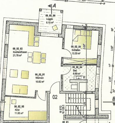 Grundriss Wohnung EG