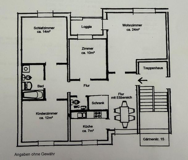 Aumühle: Ruhige 4-Zimmer-Wohnung im Grünen – provisionsfrei – Foto 4