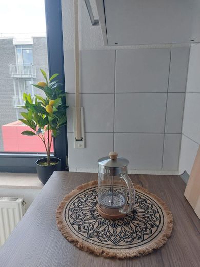 Gemütliche und voll möblierte Apartment-Whg in guter Wohnlage nahe Wienburgpark – Küche