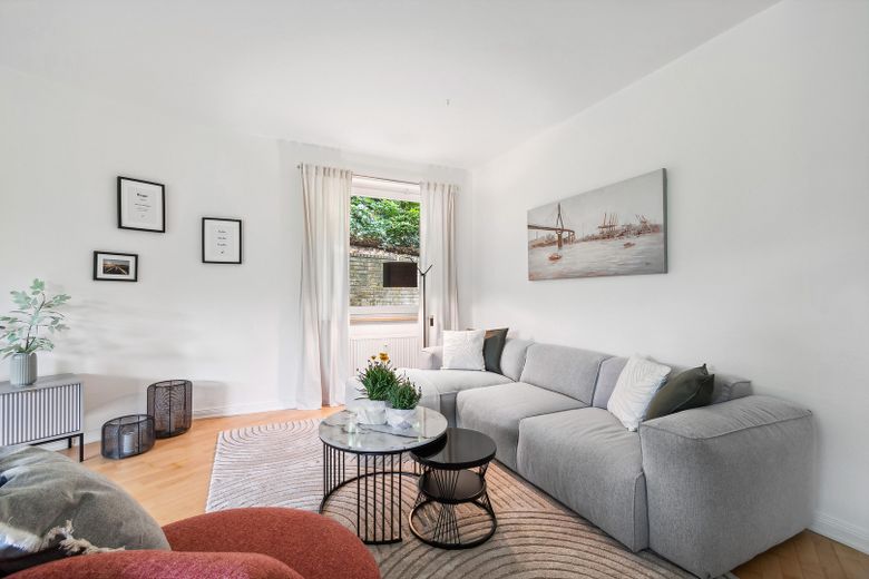 Maisonette-Gartenwohnung Blankenese – 50 m zum Elbstrand, Garten & Garage, 92+70 m² – Foto 10
