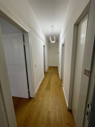 Charmante 2,5-Zimmer Altbauwohnung mit Stuck & Balkon – Hamburg-St. Pauli – Blick in den Flur zur Haustür