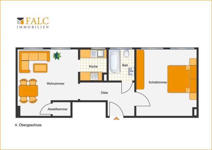 Grundriss 4.Etage Whg14