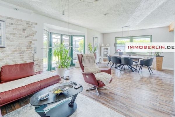 IMMOBERLIN.DE - Casa molto curata con giardino a sud-ovest in posizione appartata