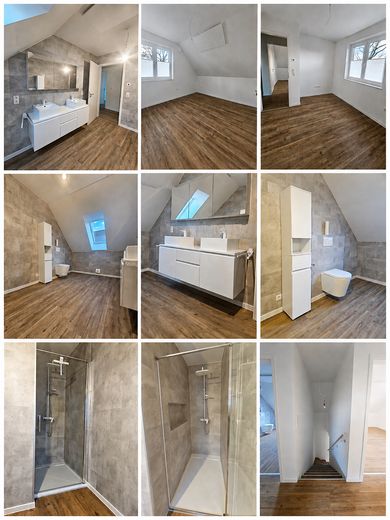 Construction neuve spacieuse avec logement indépendant, installation photovoltaïque et concept d’utilisation polyvalent à Meppen-Rühle – Vermietete Einliegerwohnung