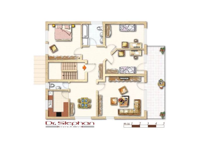 Eine Rarität: 5-Zimmer-Wohnung mit Balkon in naturnaher Lage – Foto 1