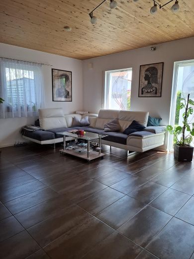 Energy-efficient passive house in a quiet location – Sitzecke Wohnzimmer