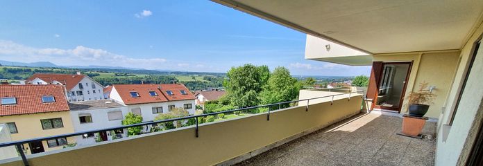 Amplio apartamento con vistas panorámicas – Balkon Schlafen/Wohnen