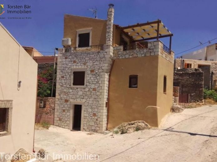 Süd Kreta, Listaros traditionelles renov. Dorfhaus mit Meerblick – Foto 1