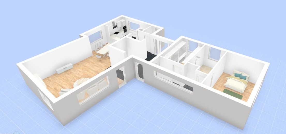Grundriss 3D EG