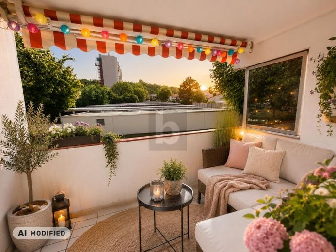 BRIGHT APARTMENT WITH 2 BALCONIES – Photo 1