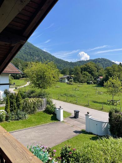 Ausblick vom Balkon