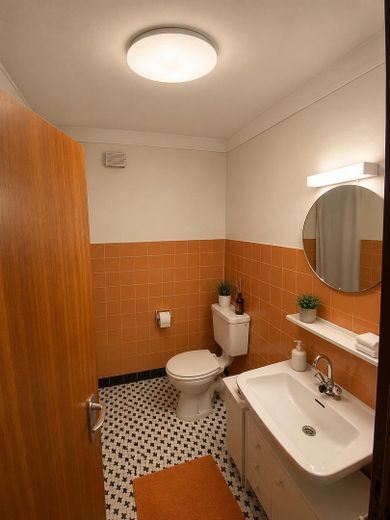 Großzügige 1-Zimmer Wohnung mit Balkon und Garage in Bornheim-Waldorf – Badezimmer