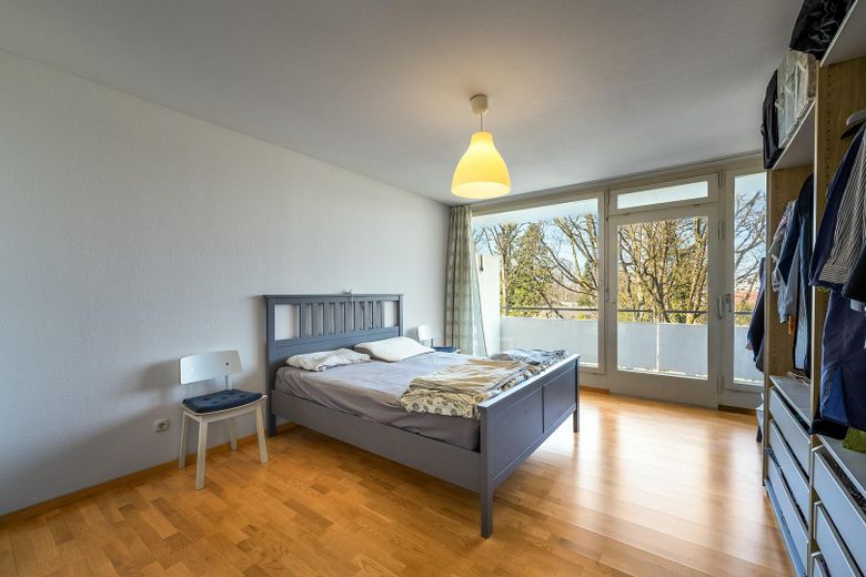 3,5 Zimmer ETW Bogenhausen-Cosimapark – Schlafzimmer