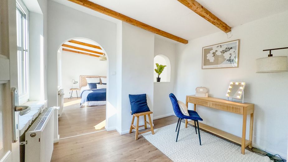 Modernisiertes EFH mit ruhigem Garten im Zentrum von Ahrensburg – Schlaf-/Gäste-/Arbeitszi. EG