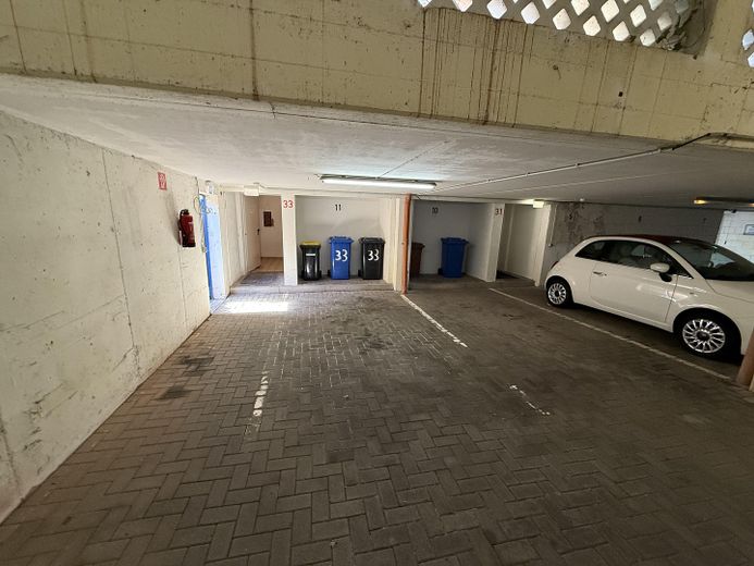 Eingang von Tiefgarage