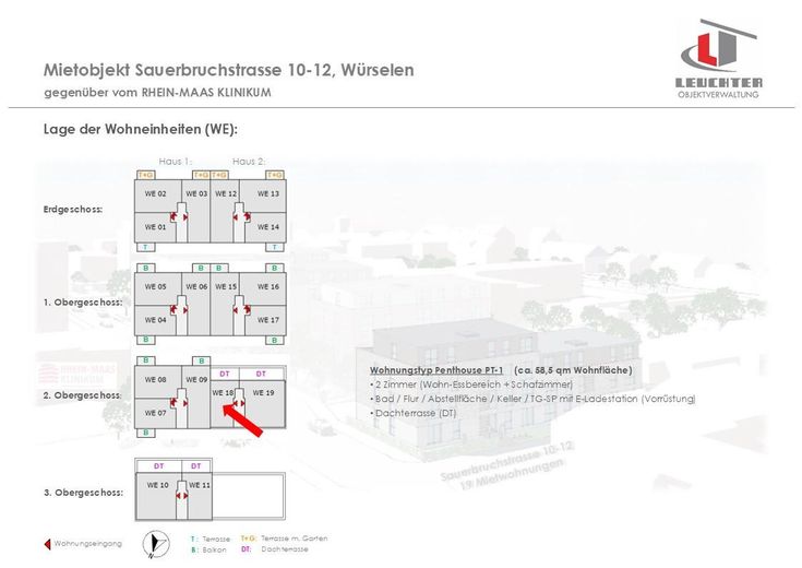WE18 - Lage im Objekt