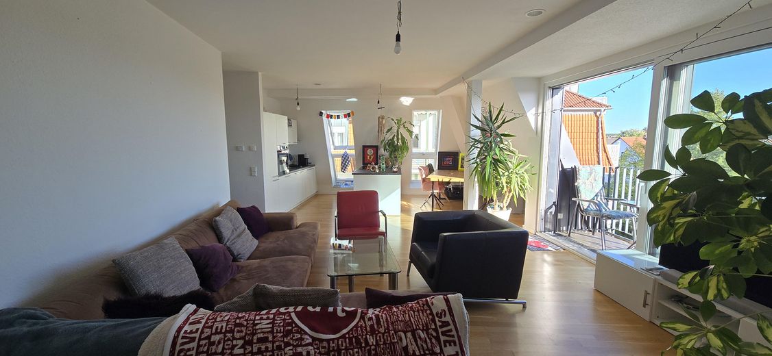 Wohnzimmer/Küche/Esszimmer