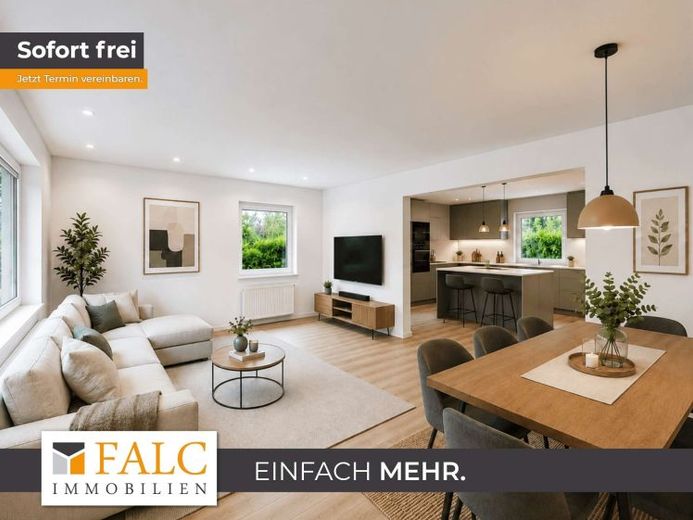 Moderner Wohn(t)raum auf einer Ebene. Greifen Sie zu! - FALC Immobilien – Foto 1