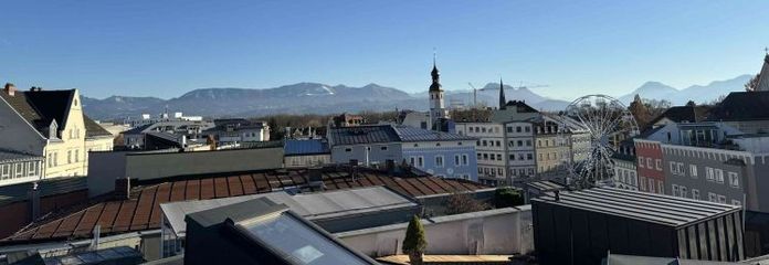 EXKLUSIVE GELEGENHEIT!- TRAUMPENTHOUSE mit 360 Grad Bergblick, Balkon, Dachterrasse und Luxusküche