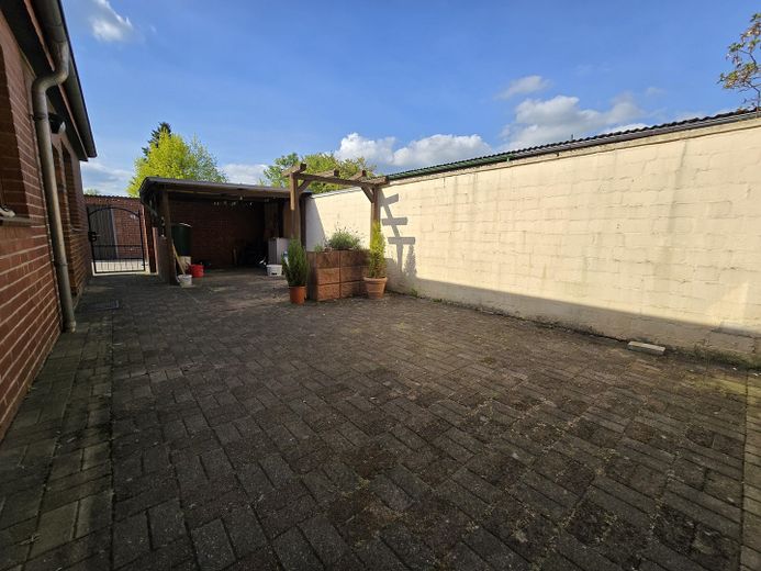Hof Ansicht nach hinten