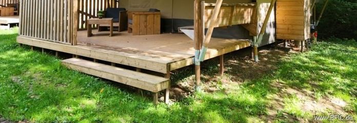 Naturcampingplatz in der Weinregion Nahe - mit Mietobjekten, Betreiberunterkunft und Restaurant